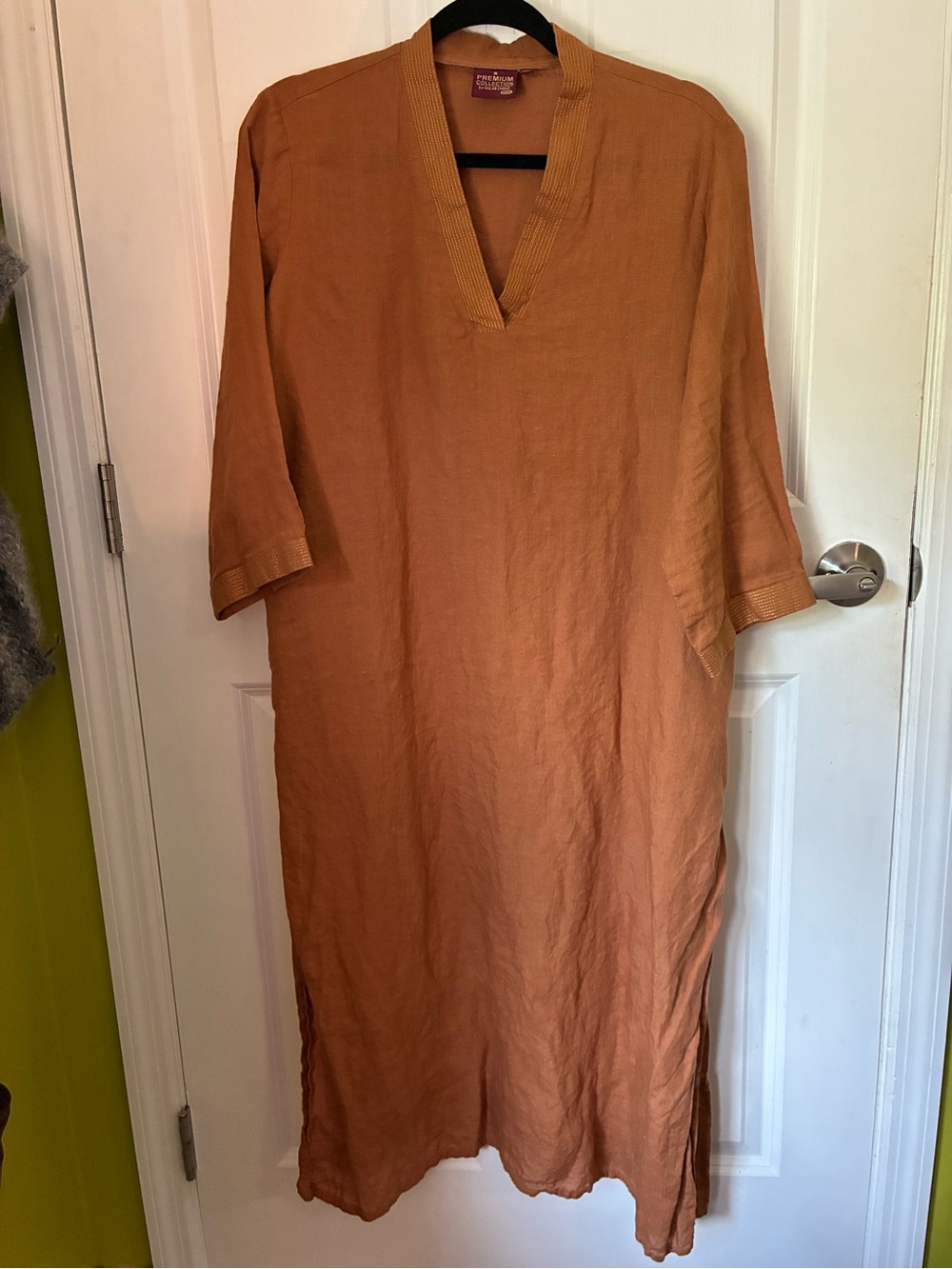 100% Linen Tunic made in India Salwar Kameez